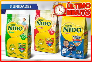 Pack 3 unidades de Nido etapa+ (Softpack 800gramos)