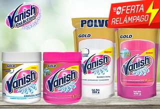 Pack Vanish 450gr + 2 Recargas Doypack 450gr, White