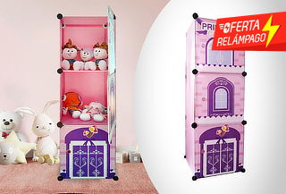 Closet Armable Infantil Modelo Castillo
