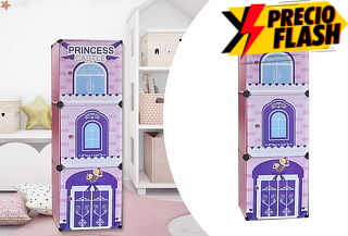 Closet Armable Infantil Modelo Castillo