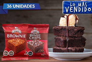 ¡Cae en la tentación! 36 Brownie Nutra Bien