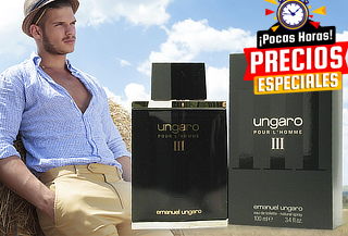 Perfume Emanuel Ungaro Homme III 100 ml Hombre