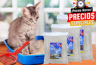 25 kg Arena Sanitaria para Gatos Premium Tracy Clean