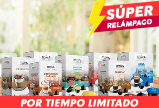 96 Capsulas Té o Café Compatible con Dolce Gusto