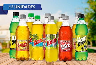 12 Botellas de tu Bebida favorita elección 500 cc