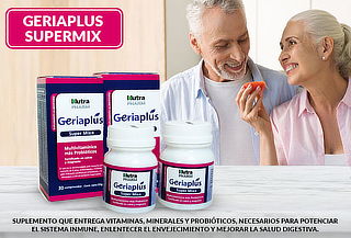 Pack de 2 Frascos de Geriaplus supermix Nutrapharm