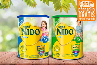 Leche en Polvo NIDO® Avanzado Tarro 1600g a eleccion