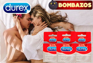 Pack de 36 Preservativos Durex Sensitivo Delgado