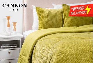 Plumon Jacquard 1,5 o 2 Plazas. American Family by Cannon