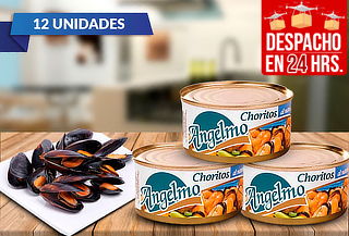 Pack de 12 Choritos Angelmo Aceite o Agua