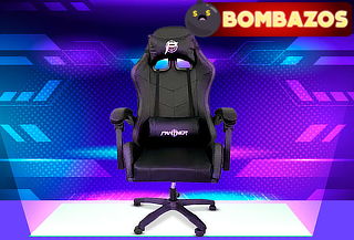 Silla Panther Gamer Reclinable RGB LED.
