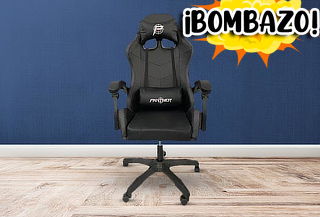 Silla Panther Gamer Reclinable RGB LED.