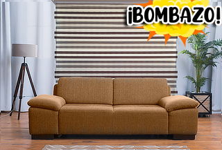 Cortinas Duo Bicolor Beige & Café medidas a elección