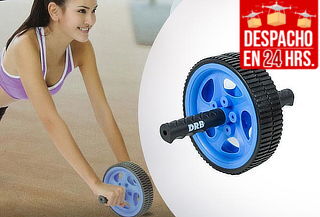 ¡Entrena en casa! Rueda Deslizado Abdominal Doble