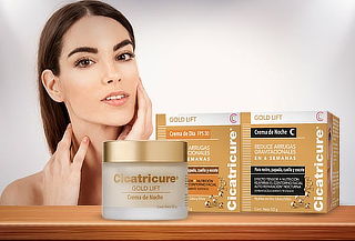 Pack cicatricure Gold Lift Dia + Noche 50 G.