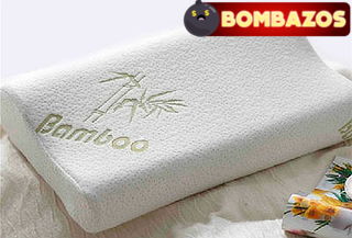 Almohada de Bambú Viscoelastica con Memoria