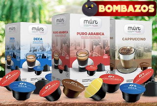 Pack 48 o 16 Capsulas Café o Té Compatible con Dolce Gusto