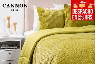 Plumon Jacquard 1,5 o 2 Plazas. American Family by Cannon