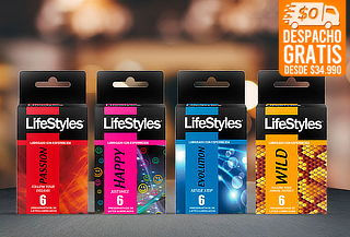 Pack 12 preservativos Lifestyles a elección 