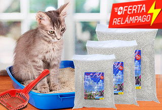 25 kg Arena Sanitaria para Gatos Premium Tracy Clean