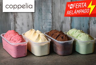 Pote de Helados Coppelia, 4,5 litros. Retiro en Local