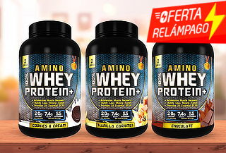 Proteína 100% Amino Whey Protein de 2 libras Supletech