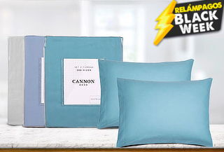 Pack 4 Fundas Almohada 180 Hilos American Family