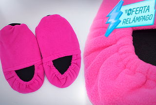 Pantufla de Semilla para Calentar en el Microondas