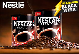 Pack 2 Tarros de Nescafé Tradición de 400 g