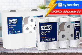 Pack 48 Rollos de Papel Higiénico Premium Tork 20 Mtrs