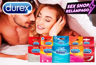 Pack de 36 Preservativos Durex Clásico o Sensitivo delgado