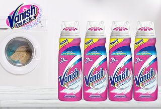 Pack 4 vanish powergel Vanish 200 Ml