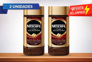 Pack 2 Nescafé fina selección 200 gr