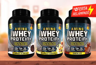 Proteína 100% Amino Whey Protein de 2 libras Supletech