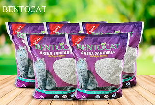 10 o 20 kg de Arena Sanitaria Bentocat Absorbente