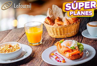 Disfruta super  Brunch para dos en Le Fournil