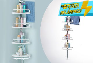 Esquinero Organizador Baño Multiuso Ajustable