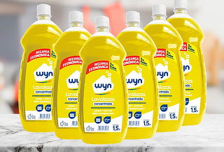 ¡Super Pack! Pack de 6 Lavaloza 1,5 lt marca WYN