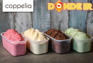 Pote de Helados Coppelia, 4,5 litros. Retiro en Local