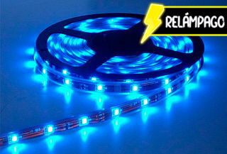 Luces Led Multicolor de 5 Metros + Control Remoto  