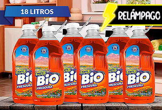 18 Litros Detergente Líquido Bio Frescura, Desierto Florido