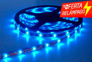 Luces Led Multicolor de 5 Metros + Control Remoto