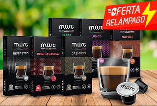 Pack 20 o 50 Capsulas Café Compatible con Nespresso