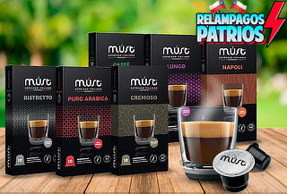 Pack 20 o 50 Capsulas Café Compatible con Nespresso