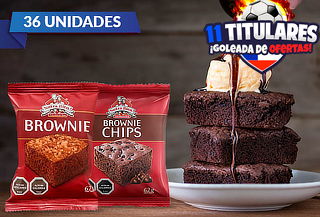 ¡Cae en la tentación! 36 Brownie Nutra Bien