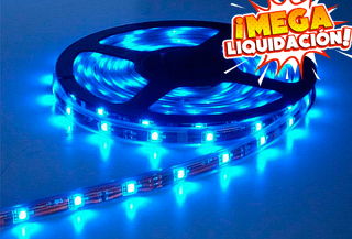 Luces Led Multicolor de 5 Metros + Control Remoto  