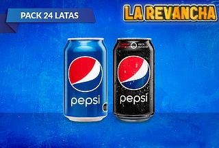 Pack 24 Latas de Pepsi a elección