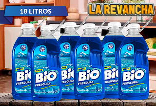 18 Litros Detergente Líquido Bio Frescura, Campos de Hielo