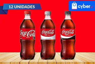 Pack 12 Coca-cola de 591ml