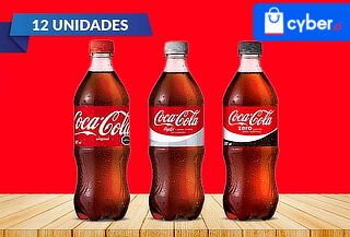 Pack 12 Coca-cola de 591ml 